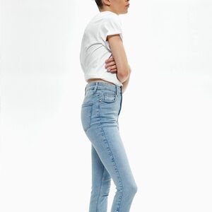 H&M HIGH RISE SKINNY LEG JEANS